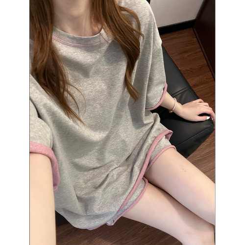 英国RMXJ 三件套带胸垫睡衣女款夏碎花吊带长裤云朵棉夏天家居服