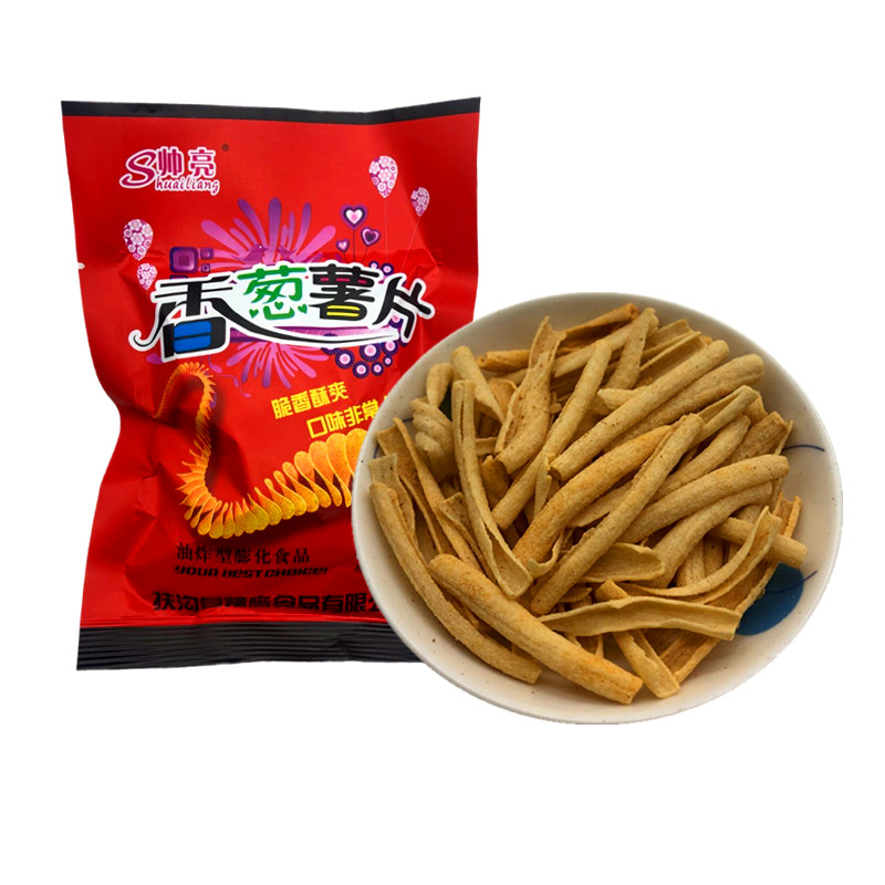 小零食童年香葱袋装薯片