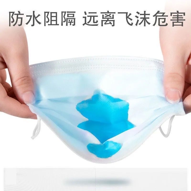 薄款独立包装成人一次性口罩现货正规整箱透气防尘防晒防飞沫