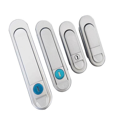 怡合达平面锁XAT74-A87.5/A121/A147配电箱锁柜锁配电柜门锁把手