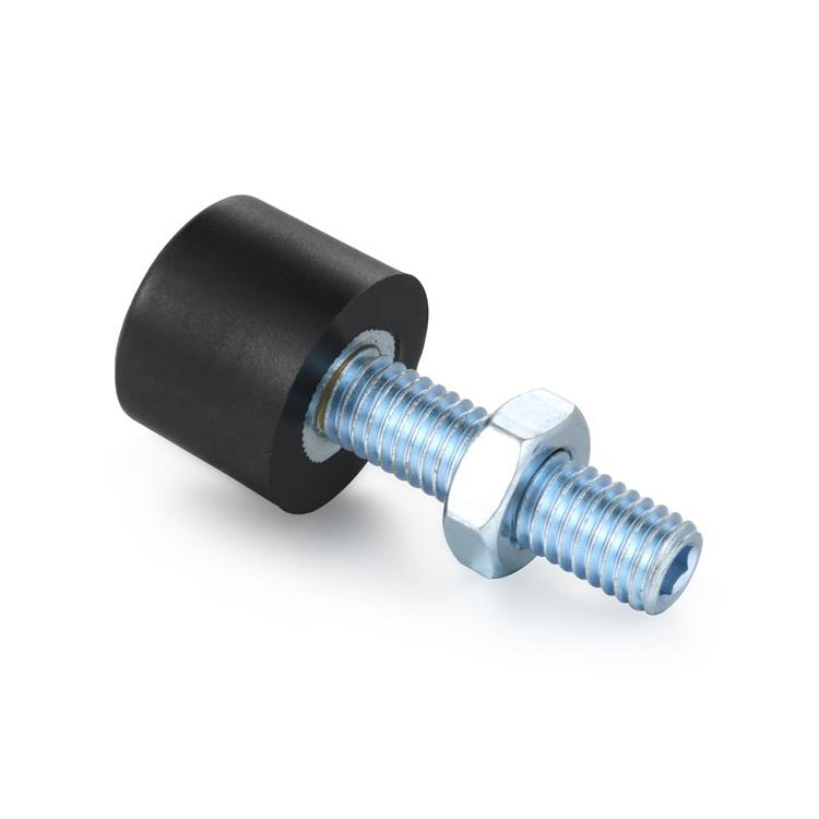 TDC41防撞限位螺丝UNBH3/4/5/6/8/10黑色聚氨酯止动缓冲定位螺栓