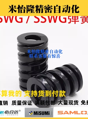 黑色矩形弹簧SSWG/SWG/YSWG10/12/14/16/18/20/25/27/30/35/40/50