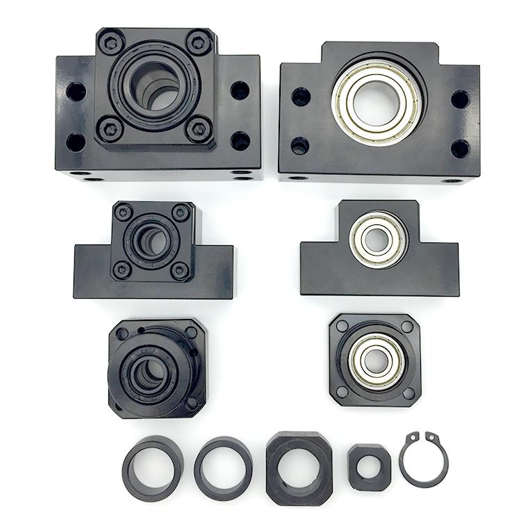 上隆TSPB/SPBF 10 12 15 20 25 30滚珠丝杆支撑座 固定侧支撑侧