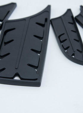 便携式厨房刀具配件 厨刀塑料刀套 黑色水果刀刀鞘 户外厨用刀盖