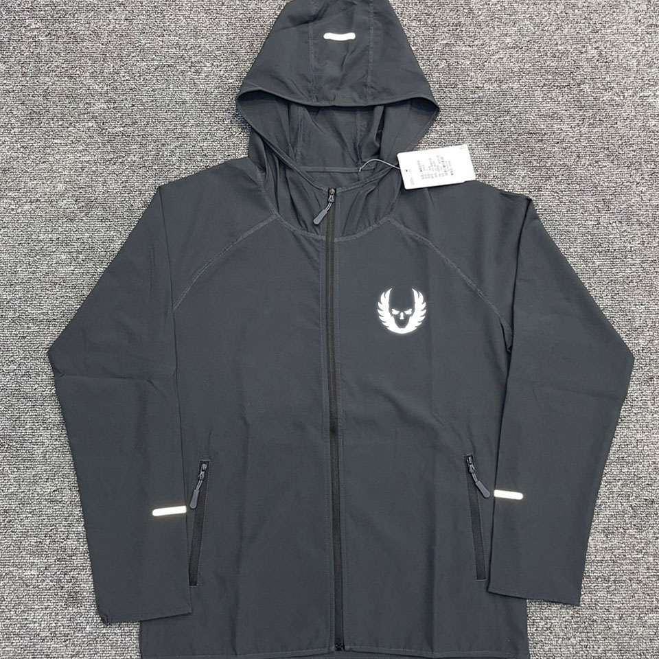 秋冬季体育田径跑步外套男俄勒冈训练服保暖加绒健身运动风衣定制