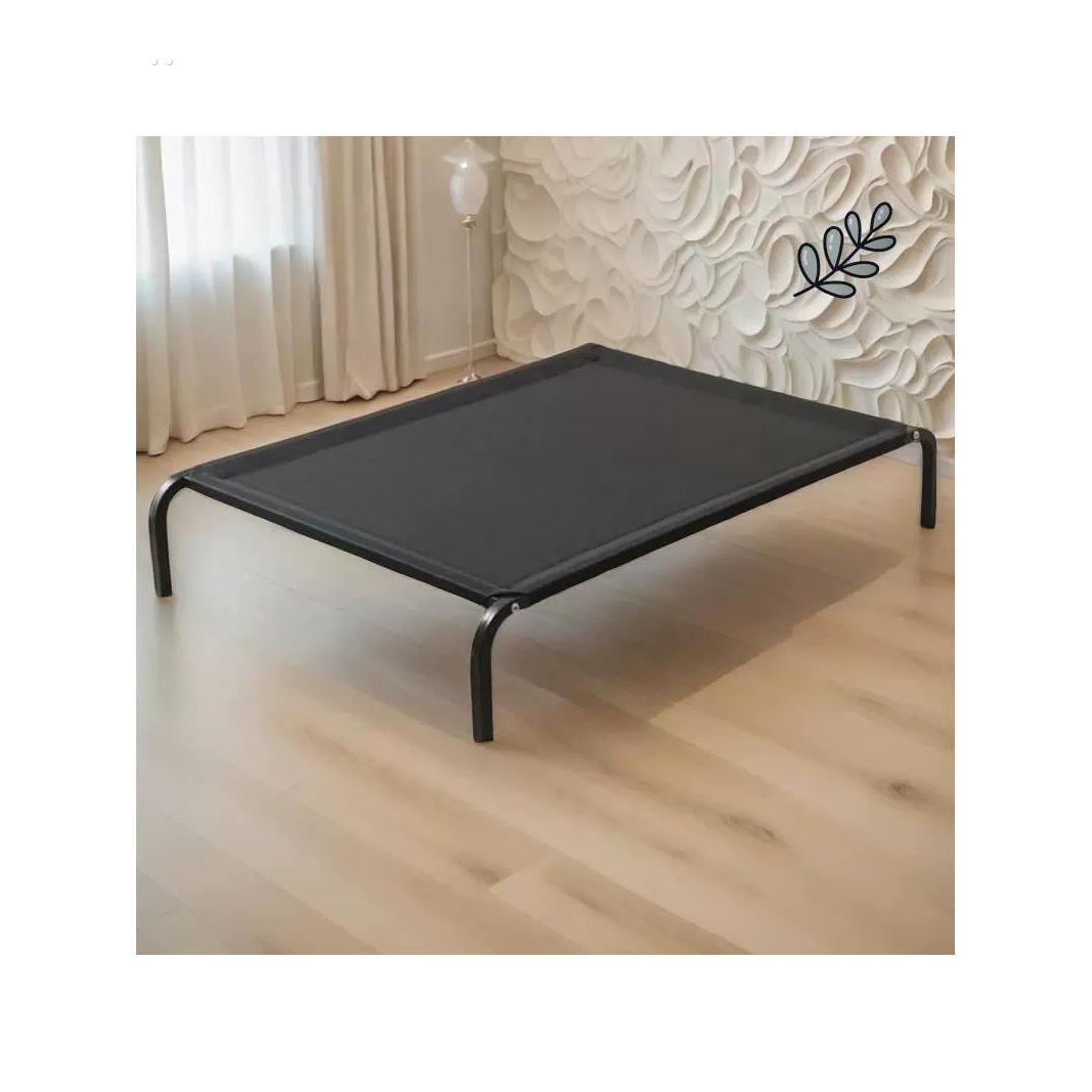 宠物狗床，防潮，抗撕裂和抗咬，可拆卸和可清洗的狗行军床，夏季