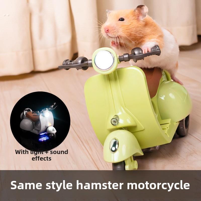 猫摩托车宠物骑玩具迷你电动汽车仓鼠座椅特技儿童三轮车男孩和女