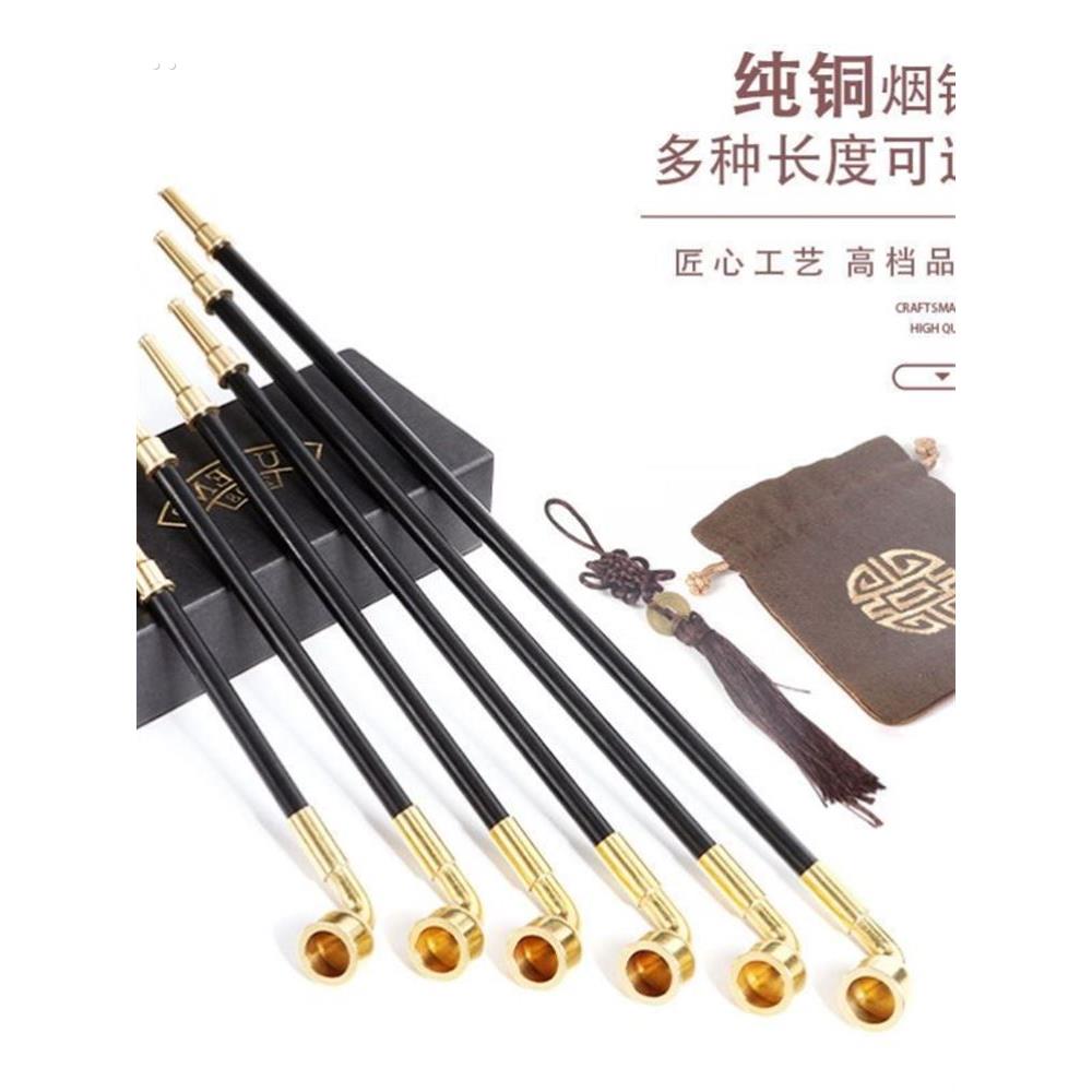 戏剧覆古假长烟斗大烟袋锅烟斗道具小品表演出道具舞台演出烟锅子