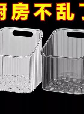 厨房葱姜蒜收纳筐置物架浴室吊篮挂篮卫生间墙上神器收纳篮收纳盒