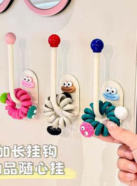 发圈发箍收纳架卫生间发饰发夹皮筋头绳挂钩发绳首饰品收纳神器