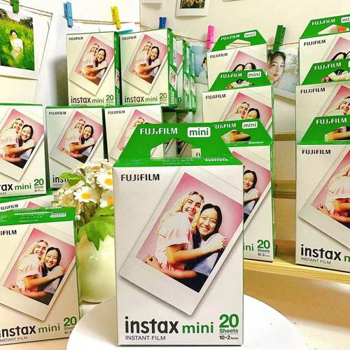 富士拍立得三寸mini白边相纸