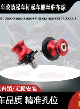 适用于川崎Z650Z800Z1000Z1000SX650ZX10RZX6R改装起车钉起车螺丝