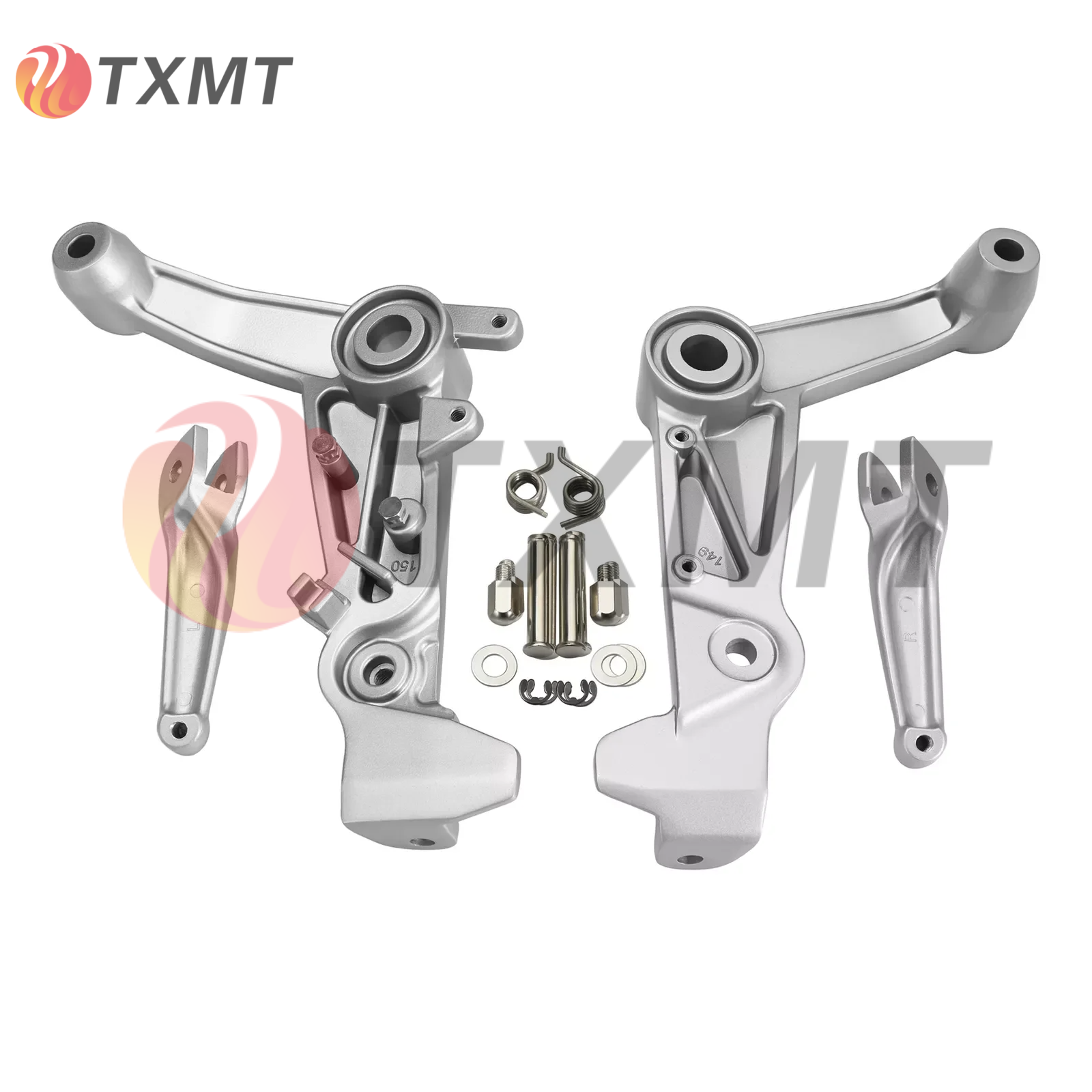 适用阿普利亚Aprilia RS660 2021-2025年 前脚踏总成脚踏三角支架