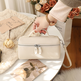 包包女新款2026超火饭盒包通勤高级手提小方包通勤百搭斜挎单肩包