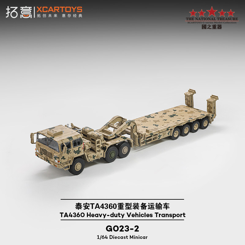 拓意1/64TA4360挂卡车模型图片