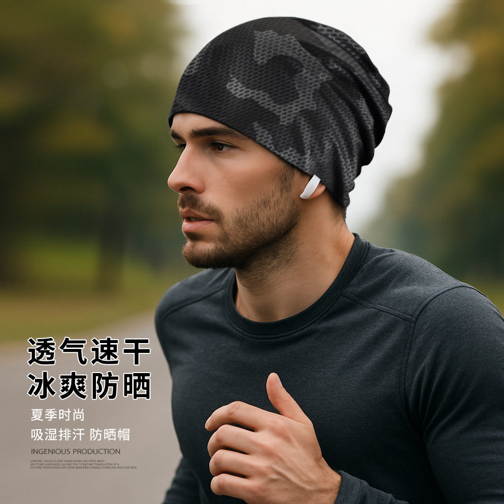 头巾男款运动吸汗夏季包头帽子图片