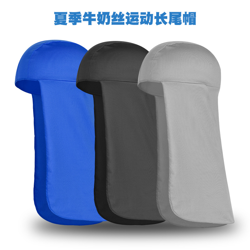 头盔内胆帽骑行防晒护颈帽透气户外运动跑步头巾包头帽披肩内衬帽