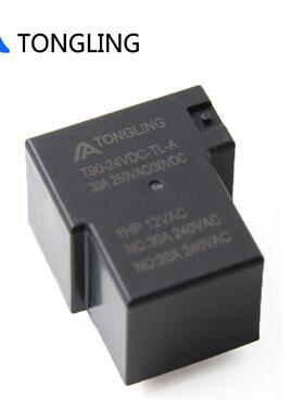 厂家大功率30A 40A 50A 5脚4脚12V 24VDC电磁T90继电器JQX-15F