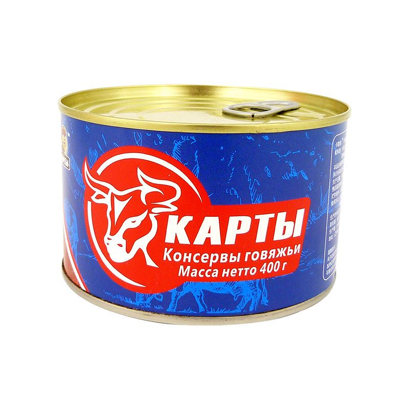 罐头食品俄罗斯午餐肉食用农产品