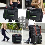 Вместительный и большой универсальный чемодан, телескопический самолет, сумка для путешествий, поворотные колеса