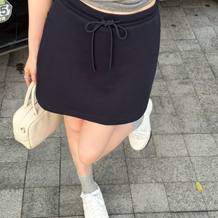 显瘦休闲高腰A字休闲百搭短裙半身裙26405 时尚 KAPOK 26年春款