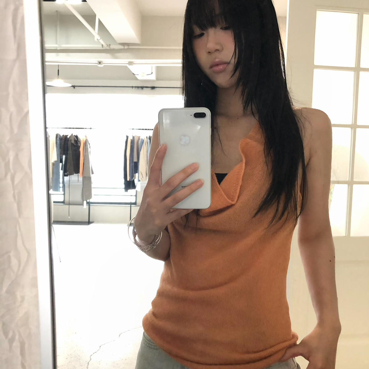 TABLE-色外穿背心吊带小女人背心(不含裤子和包包)3900-挂脖吊带图片