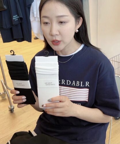 2023年Widelia同款纯色百搭显瘦中通小腿袜袜子女袜袜子堆堆袜子