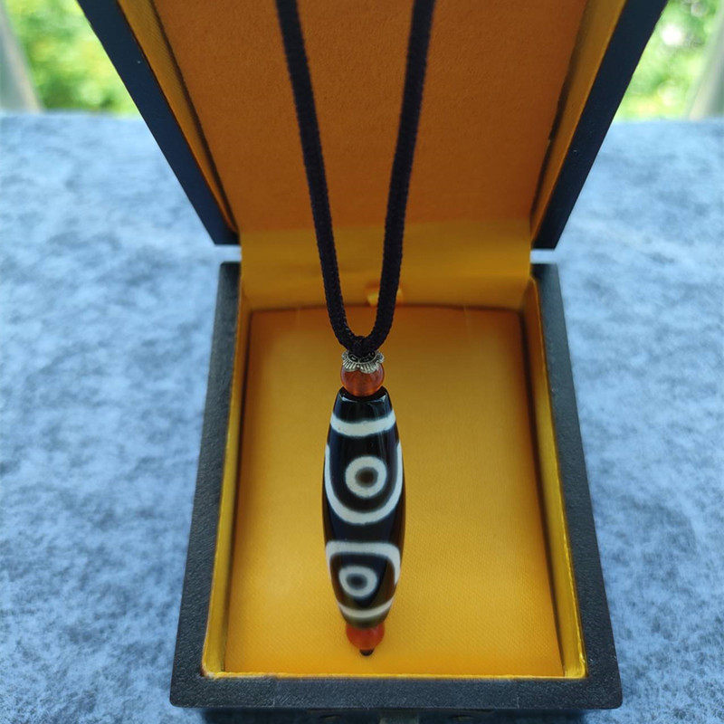 西藏真品至纯二三四五六七八九眼观音财神天珠项链佛珠转运珠