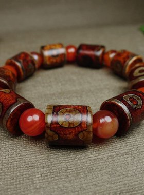 藏区回流老料高油包浆真品