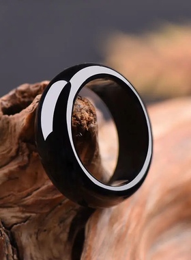 玉髓玛瑙戒指真跑环手持套