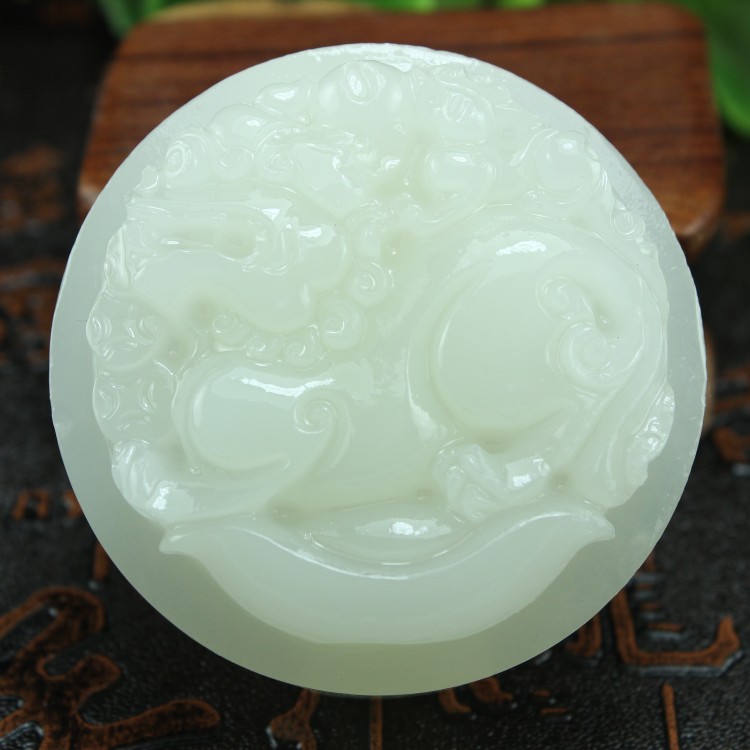 阿富汗白玉皮带扣男款貔