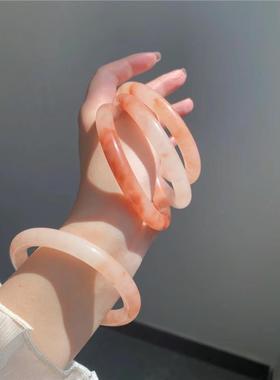 金丝玉佘太翠桃花酿粉色圆