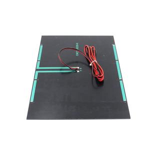 10W 340 滴胶太阳能电池板 DIY用充电池片220 200CM红黑线