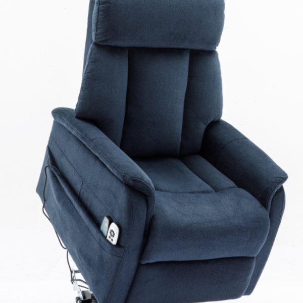 舒适电动助站老人沙发遥控加热按摩可推移动孕妇单人布艺平躺椅子