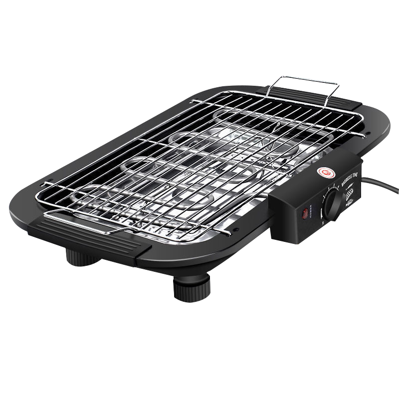 電燒烤爐家用無煙烤串機多功能電烤盤室內(nèi)小型烤肉爐子燒烤架工具
