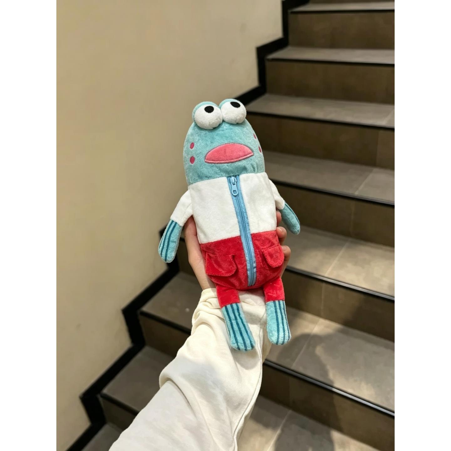 比奇堡的居民们呆呆鱼笔袋大容量男孩小学生铅笔袋初高中生文具盒