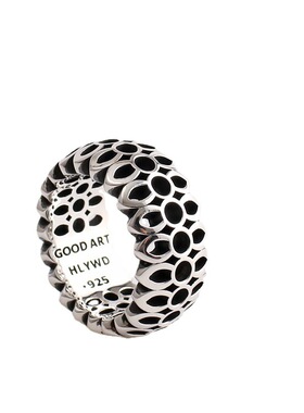 欧美复古风霸气夸张十字花戒指男潮高级感食指戒小众百搭不掉色