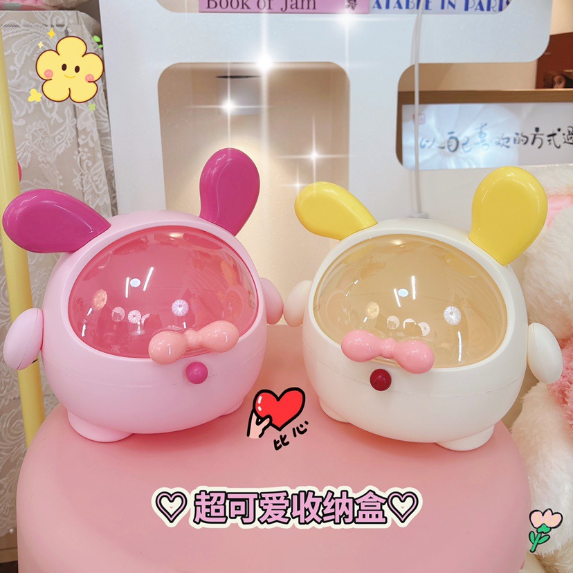 创意墩墩狗发饰盒桌面收