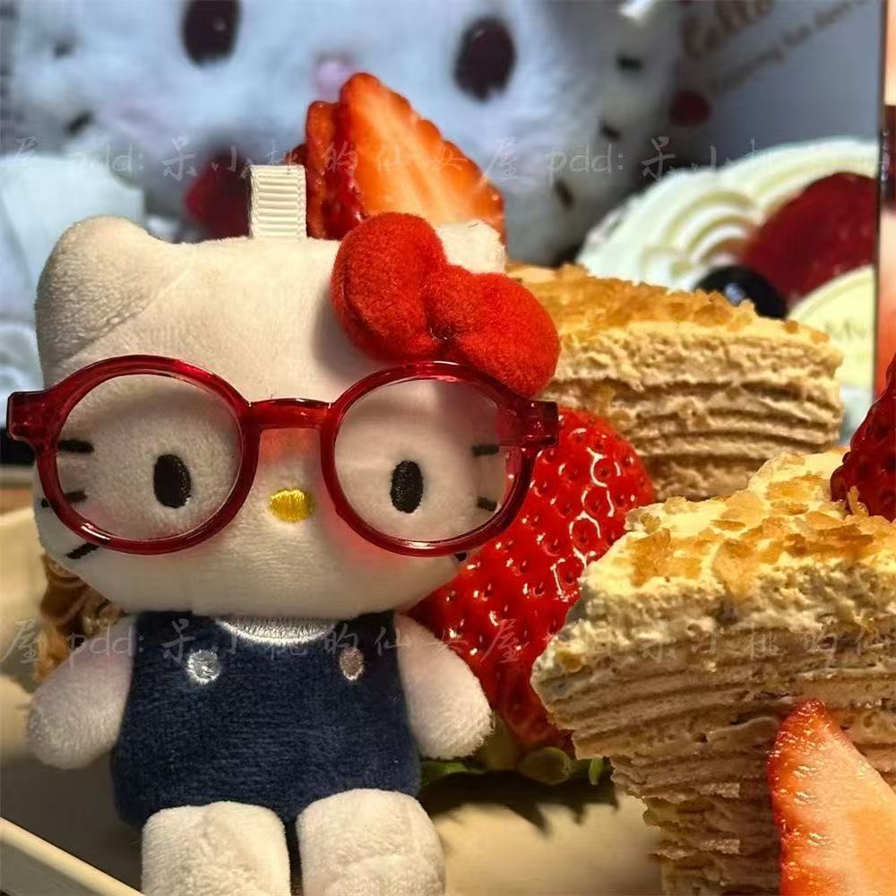 可爱眼镜系列kitty猫小公