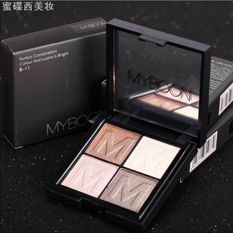 MYBOON/魅丽邦恩四色慕斯眼影立体缤纷 打造璀璨眼妆9色B11