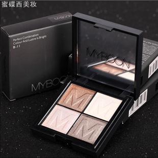 MYBOON 打造璀璨眼妆9色B11 魅丽邦恩四色慕斯眼影立体缤纷