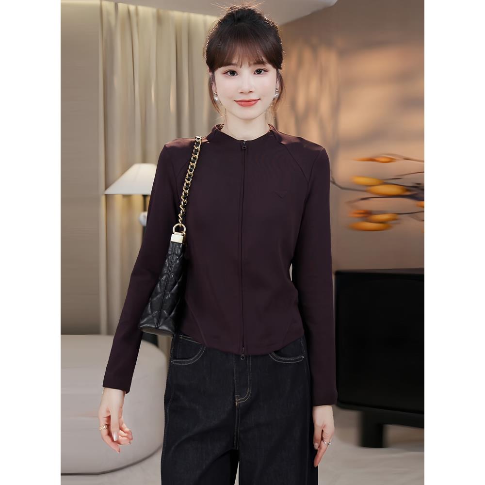 MONLOUVE秋季绝美巨好看外套女2025新款今年流行爆款宽松显瘦百搭