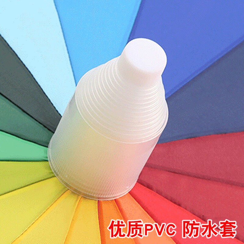 雨伞套筒防水可伸缩雨伞配件透明收纳袋车上放伞神器车内防湿专用
