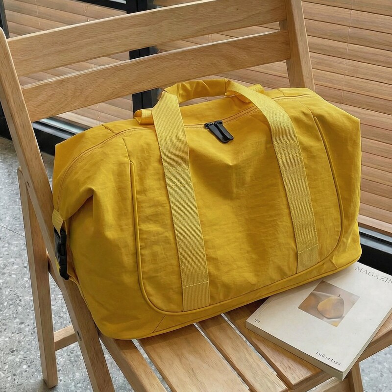 大容量短途旅行包轻便携运动健身包干湿分离出差登机行李包收纳袋