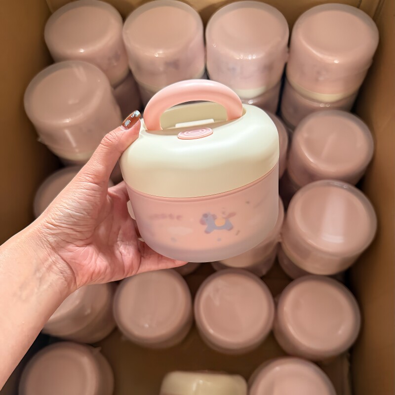 不锈钢饭盒减肥定量饭盒便当盒小巧便携带饭保温饭盒可微波炉加热