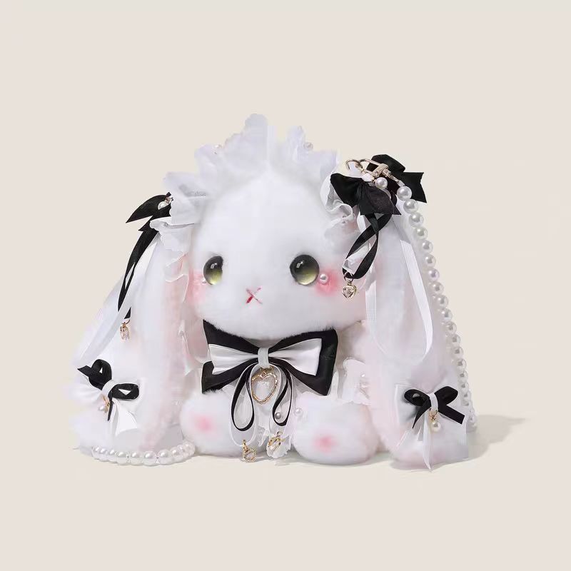 -Lolita洛丽塔包包玩偶包垂耳兔包可爱送礼斜跨双肩现货