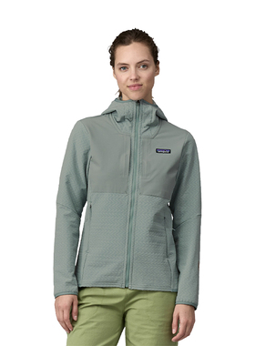 Patagonia巴塔哥尼亚女R2 CrossStrata透气保暖连帽抓绒衣85485