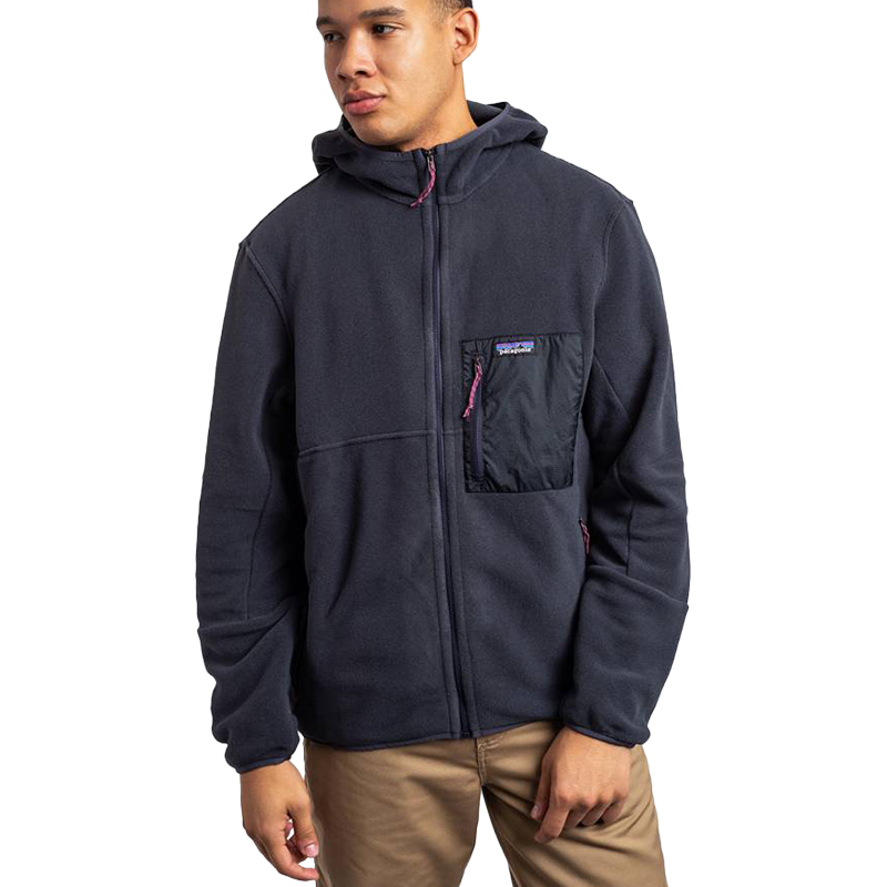 Patagonia连帽抓绒衣巴塔哥尼亚