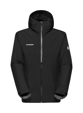 MAMMUT猛犸象男款Treeline透气防风GTX防水徒步旅行硬壳冲锋衣