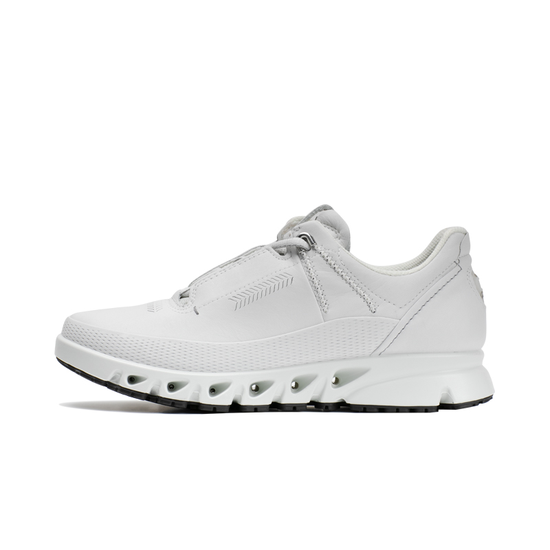 ECCO爱步女鞋天使鞋女士平底休闲舒适小白鞋翱翔880123